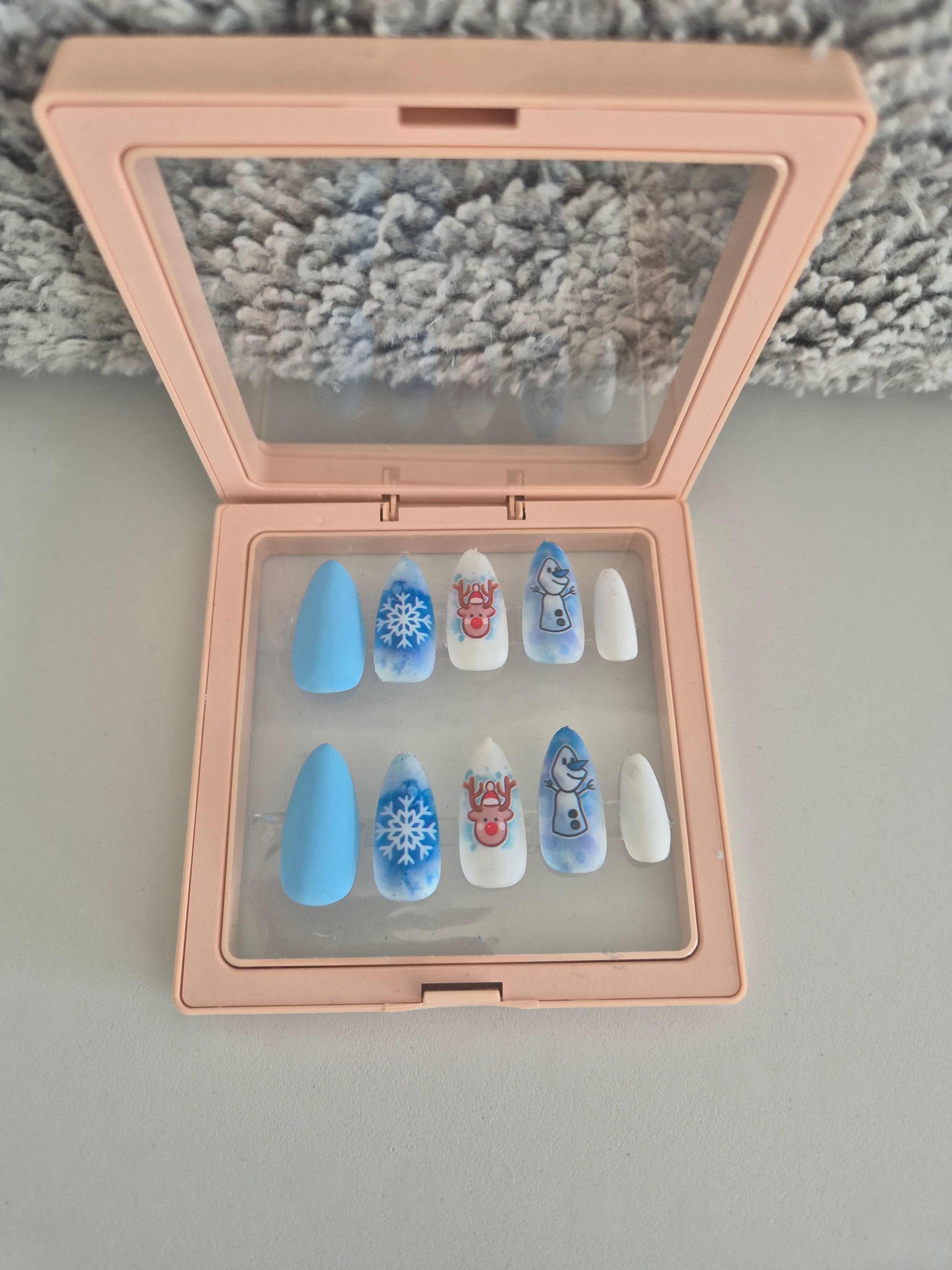 Ongles personnalisé - hiver
