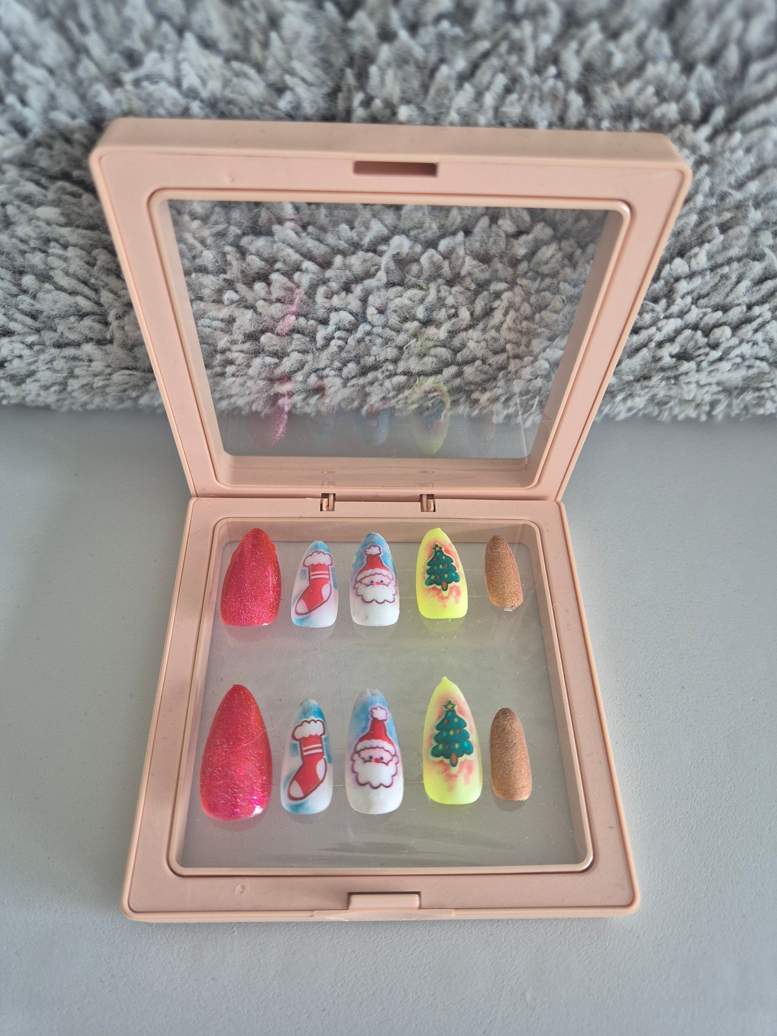 Ongles personnalisé - Noël 1